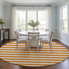 Piper Looms Chantille Stripes ACN528 Orange Area Rug