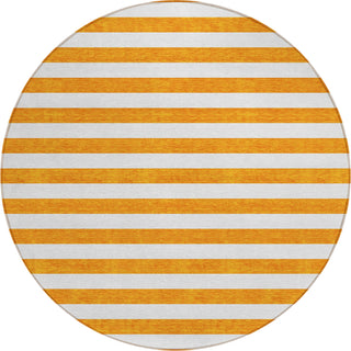 Piper Looms Chantille Stripes ACN528 Orange Area Rug