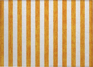 Piper Looms Chantille Stripes ACN528 Orange Area Rug