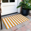 Piper Looms Chantille Stripes ACN528 Orange Area Rug