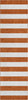 Piper Looms Chantille Stripes ACN528 Paprika Area Rug