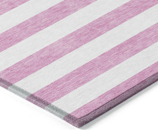 Piper Looms Chantille Stripes ACN528 Pink Area Rug