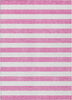 Piper Looms Chantille Stripes ACN528 Pink Area Rug