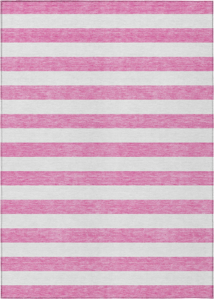 Piper Looms Chantille Stripes ACN528 Pink Area Rug