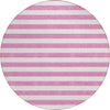 Piper Looms Chantille Stripes ACN528 Pink Area Rug