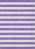 Piper Looms Chantille Stripes ACN528 Purple Area Rug