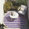 Piper Looms Chantille Stripes ACN528 Purple Area Rug