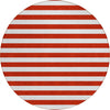 Piper Looms Chantille Stripes ACN528 Red Area Rug