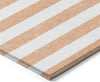 Piper Looms Chantille Stripes ACN528 Salmon Area Rug