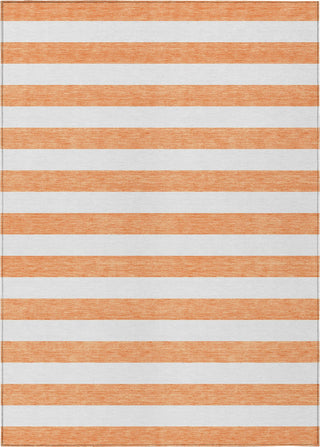 Piper Looms Chantille Stripes ACN528 Salmon Area Rug