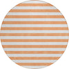 Piper Looms Chantille Stripes ACN528 Salmon Area Rug