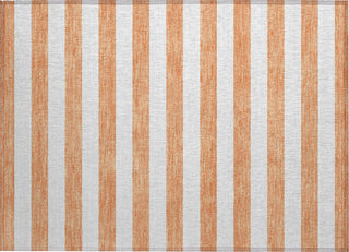 Piper Looms Chantille Stripes ACN528 Salmon Area Rug