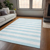 Piper Looms Chantille Stripes ACN528 Sky Area Rug