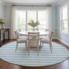 Piper Looms Chantille Stripes ACN528 Sky Area Rug