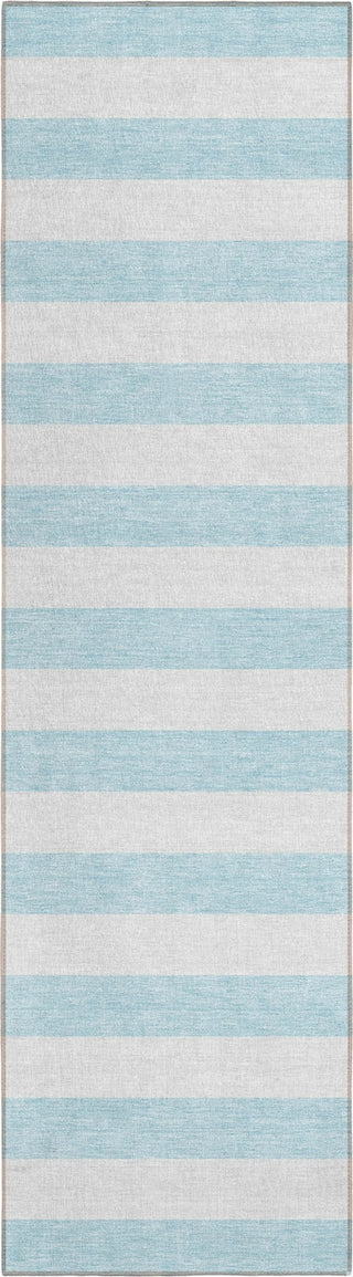 Piper Looms Chantille Stripes ACN528 Sky Area Rug