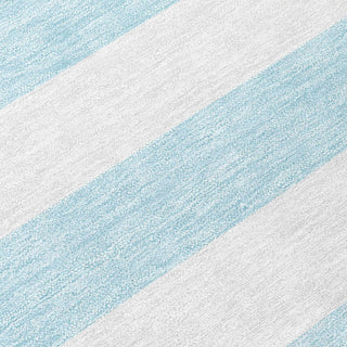 Piper Looms Chantille Stripes ACN528 Sky Area Rug