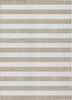 Piper Looms Chantille Stripes ACN528 Taupe Area Rug