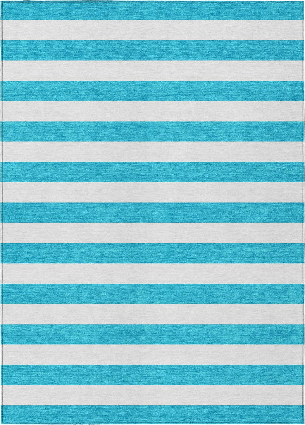 Piper Looms Chantille Stripes ACN528 Teal Area Rug