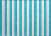 Piper Looms Chantille Stripes ACN528 Teal Area Rug