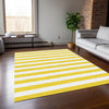 Piper Looms Chantille Stripes ACN528 Yellow Area Rug