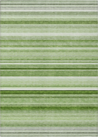 Piper Looms Chantille Stripes ACN529 Aloe Area Rug