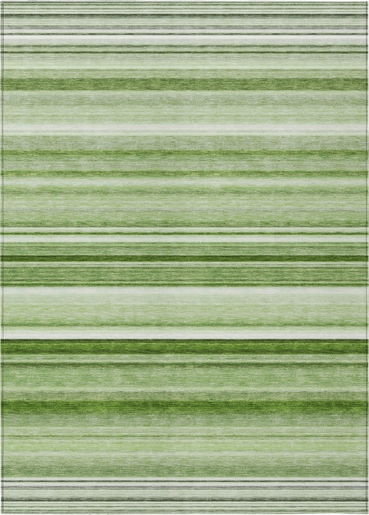 Piper Looms Chantille Stripes ACN529 Aloe Area Rug