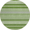 Piper Looms Chantille Stripes ACN529 Aloe Area Rug