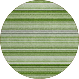 Piper Looms Chantille Stripes ACN529 Aloe Area Rug