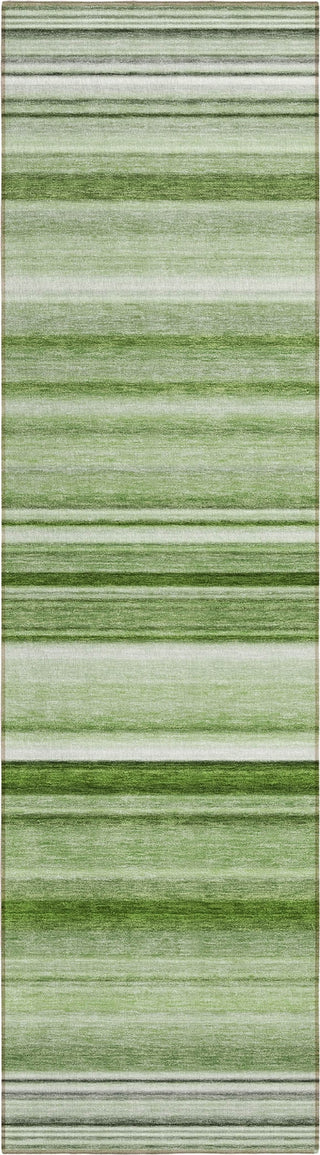 Piper Looms Chantille Stripes ACN529 Aloe Area Rug