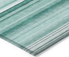 Piper Looms Chantille Stripes ACN529 Aqua Area Rug