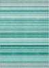 Piper Looms Chantille Stripes ACN529 Aqua Area Rug