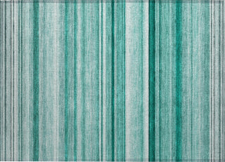 Piper Looms Chantille Stripes ACN529 Aqua Area Rug