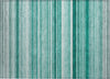 Piper Looms Chantille Stripes ACN529 Aqua Area Rug