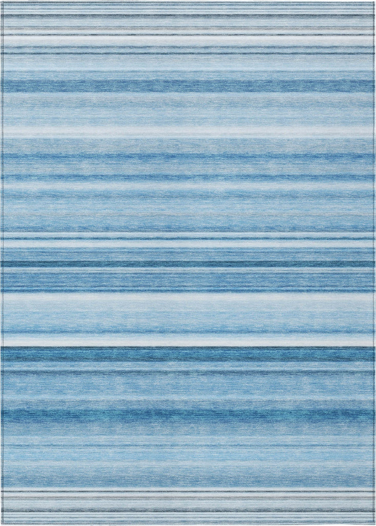 Piper Looms Chantille Stripes ACN529 Blue Area Rug