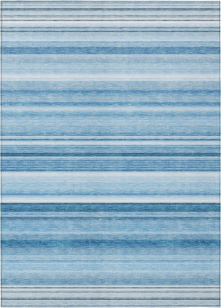 Piper Looms Chantille Stripes ACN529 Blue Area Rug