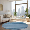 Piper Looms Chantille Stripes ACN529 Blue Area Rug