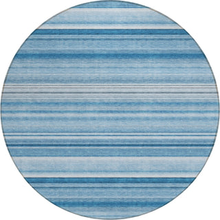 Piper Looms Chantille Stripes ACN529 Blue Area Rug