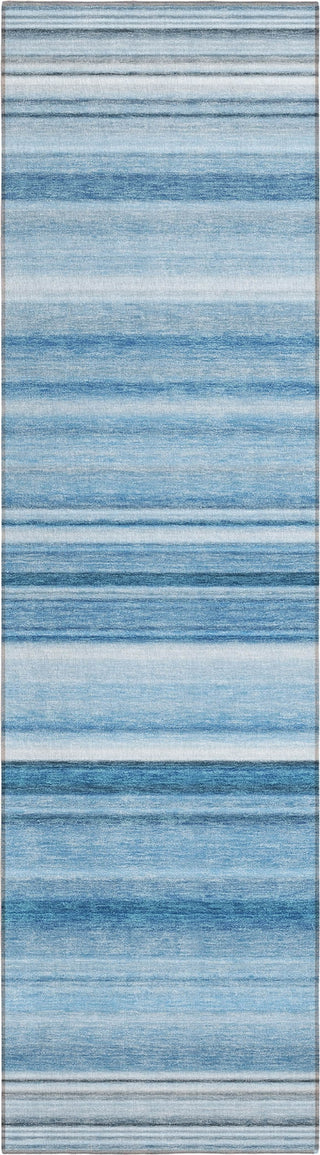 Piper Looms Chantille Stripes ACN529 Blue Area Rug