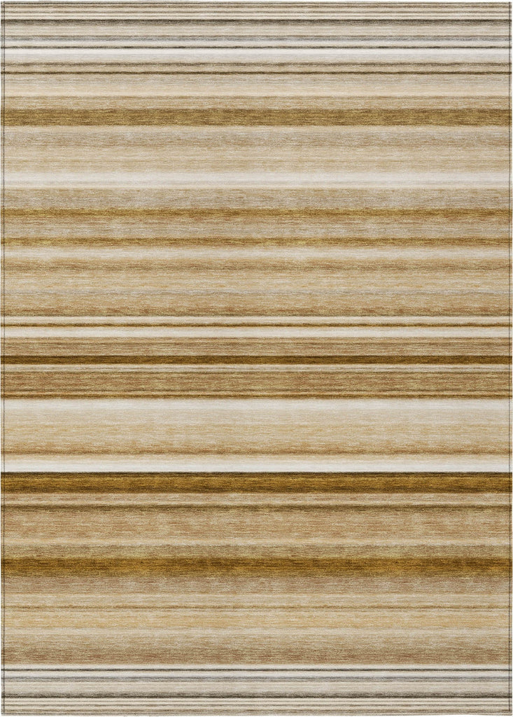 Piper Looms Chantille Stripes ACN529 Chocolate Area Rug