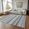 Piper Looms Chantille Stripes ACN529 Gray Area Rug