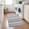 Piper Looms Chantille Stripes ACN529 Gray Area Rug