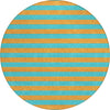 Piper Looms Chantille Stripes ACN530 Aqua Area Rug