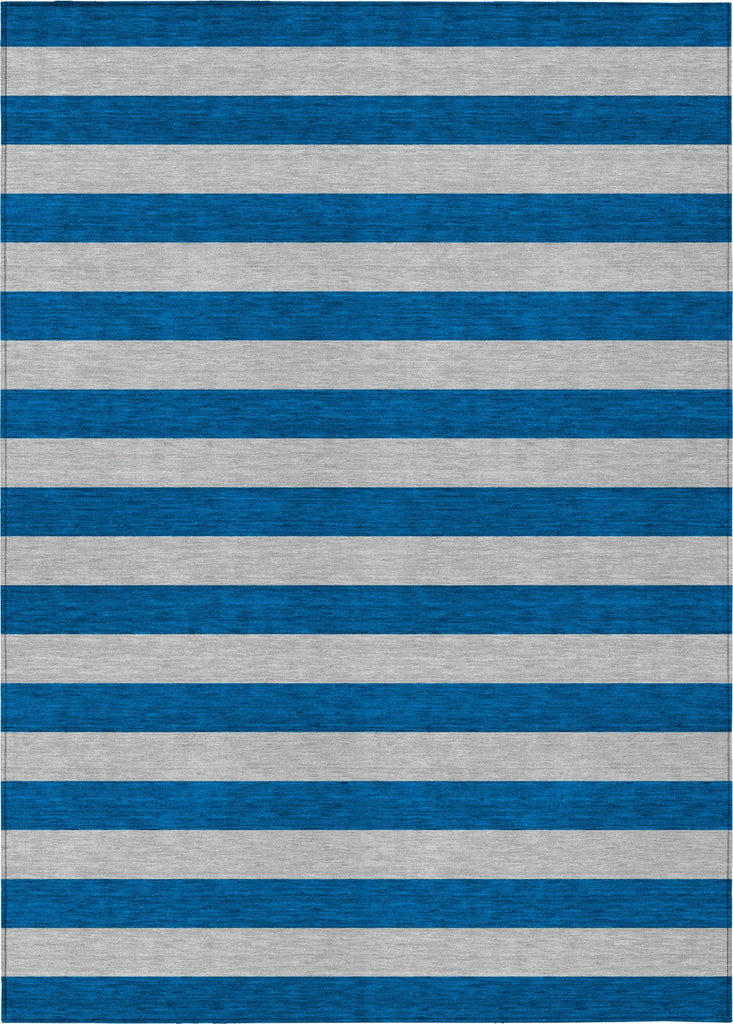 Piper Looms Chantille Stripes ACN530 Blue Area Rug