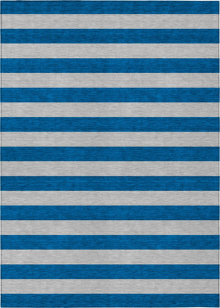 Piper Looms Chantille Stripes ACN530 Blue Area Rug