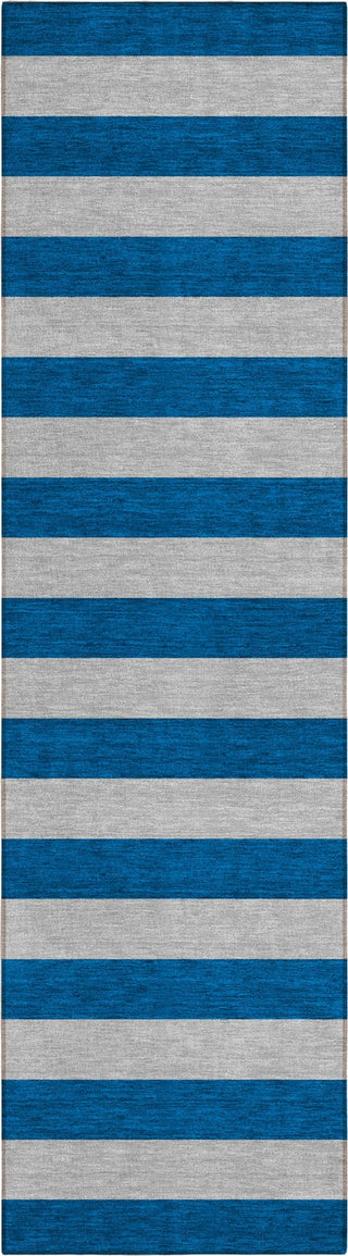 Piper Looms Chantille Stripes ACN530 Blue Area Rug