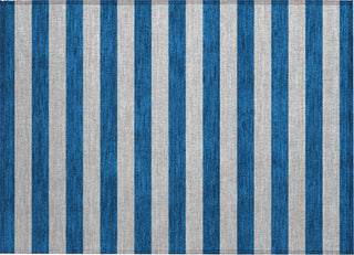 Piper Looms Chantille Stripes ACN530 Blue Area Rug