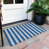 Piper Looms Chantille Stripes ACN530 Blue Area Rug