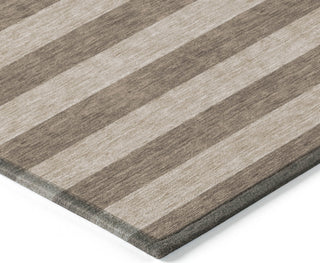 Piper Looms Chantille Stripes ACN530 Coffee Area Rug