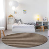 Piper Looms Chantille Stripes ACN530 Coffee Area Rug