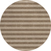 Piper Looms Chantille Stripes ACN530 Coffee Area Rug